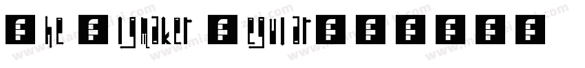 The Bigmaker Regular字体转换